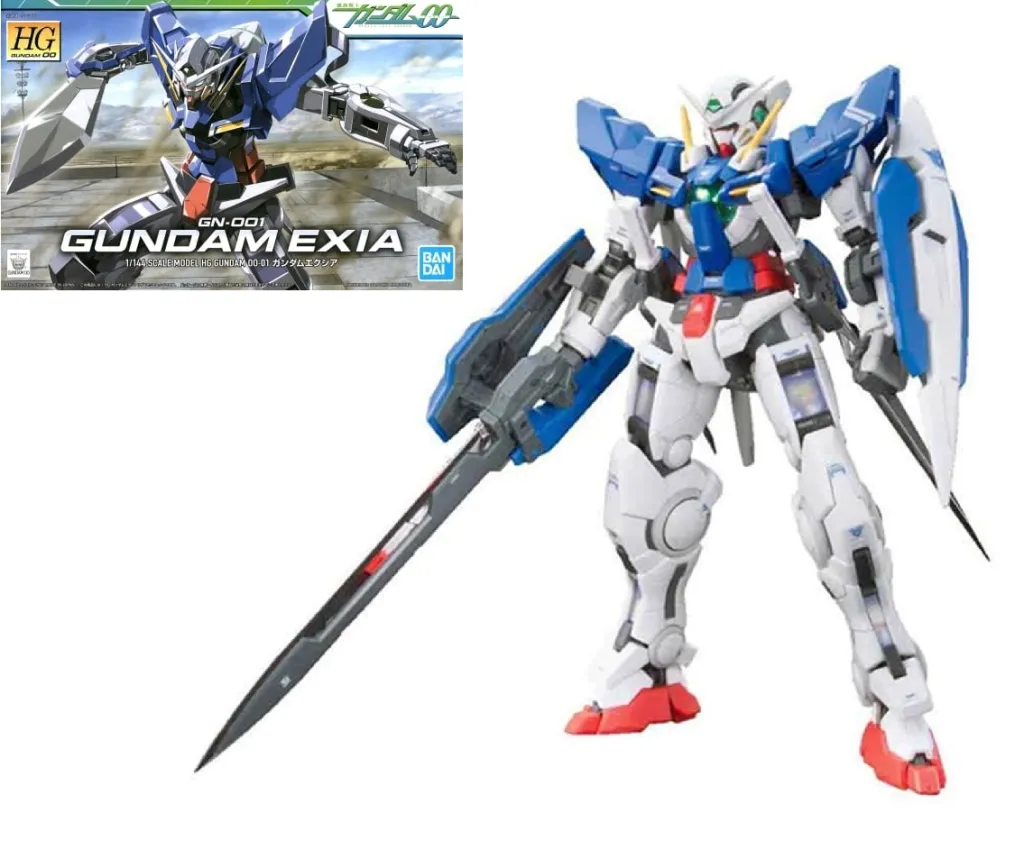 GUNDAM - HG 1/44 EXIA - Model Kit - 13cm